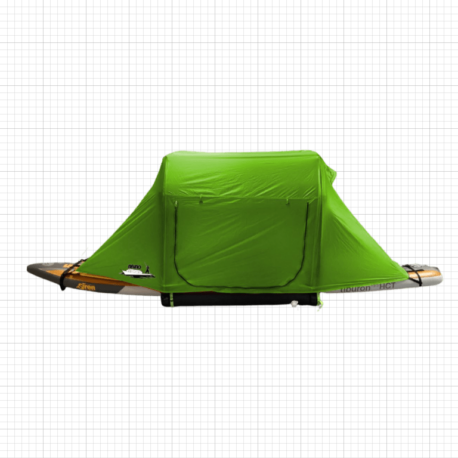 BAJAO Cabin sup- tent green with our Logo