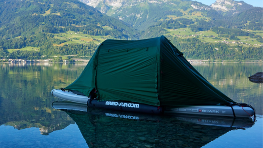 BAJAO Cabin , Das Sup- Zelt